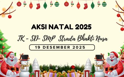 Aksi Natal 2025 : Kunjungan Kasih ke Panti Wredha Bina Bhakti, Panti Asuhan Tangan Kasih dan Panti Asuhan Kasih Sesama Umat Kompleks TK, SD dan SMP Bhakti Nusa