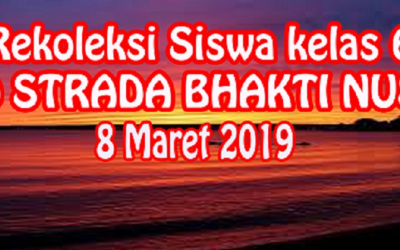 Kegiatan Rekoleksi Kelas 6