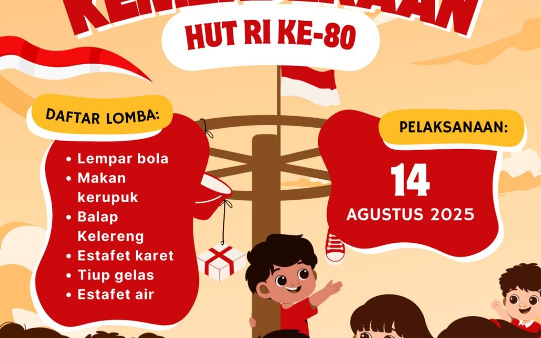 Perayaan 17 Agustus SD Strada Bhakti Nusa