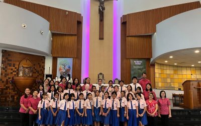 PELAYANAN TUGAS KOOR DI GEREJA SANTO AMBROSIUS