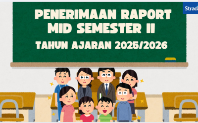 Penerimaan Raport Mid Semester II SD Strada Bhakti Nusa Tahun Ajaran 2025/2026