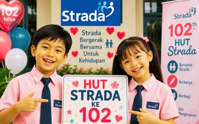 SD STRADA BHAKTI NUSA MERAYAKAN HUT PERKUMPULAN STRADA KE-102 DENGAN PENUH SUKACITA