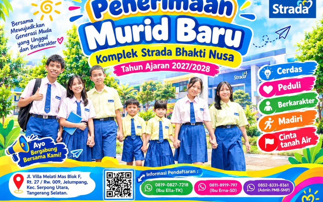 Penerimaan Murid Baru Tahun Pelajaran 2027 – 2028  Sudah Dibuka